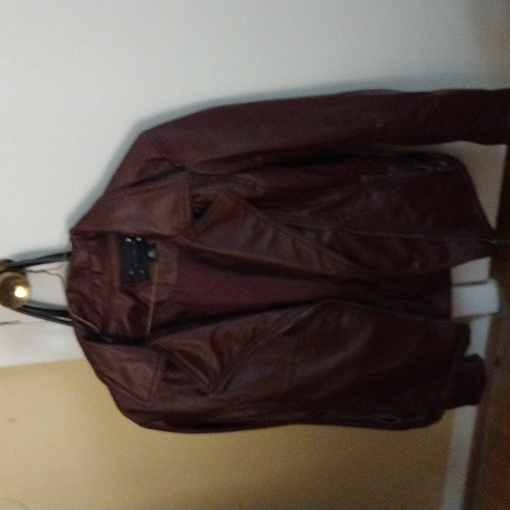 Vegan leather jacket